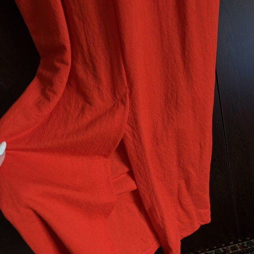 Imperial pencil dress red, like new, 3/4 length