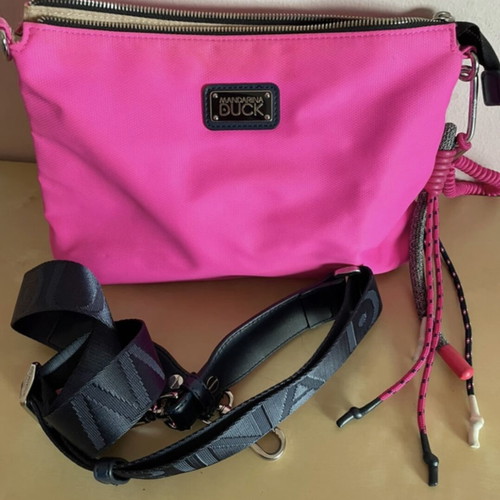 Mandarina Duck crossbody bag like new, pink fuchsia