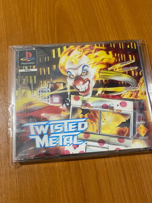 Twisted Metal PS1 used without back cover