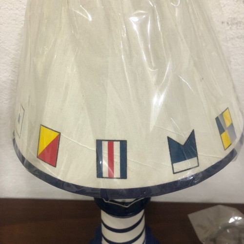 Children's nautical lighthouse lamp new, height 43cm