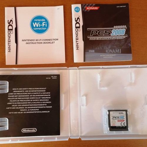 Pro Evolution Soccer 2008 Nintendo DS used game