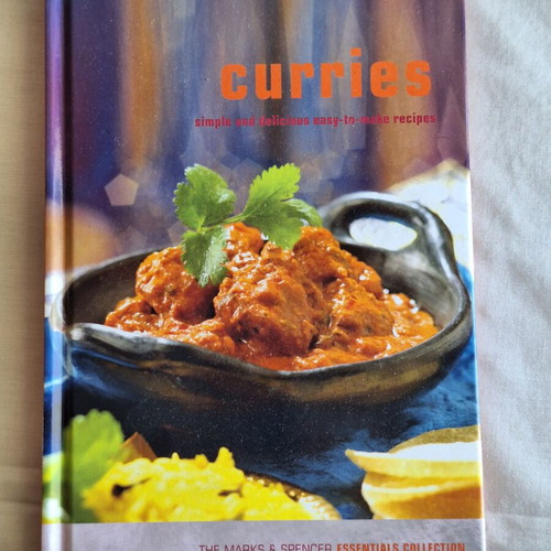Curries cookbook like new, Marks & Spencer Essentials Collection
