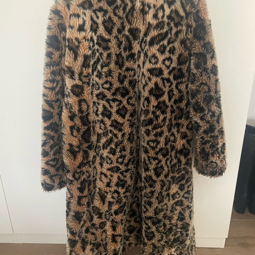 ASOS Ecological Fur like new, beige and brown
