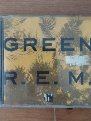 Green CD by R.E.M. used, rock album with Orange Crush and Stand