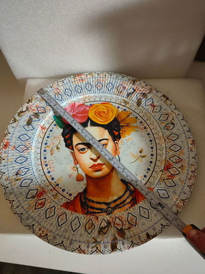 Plastic decorative tray used condition
