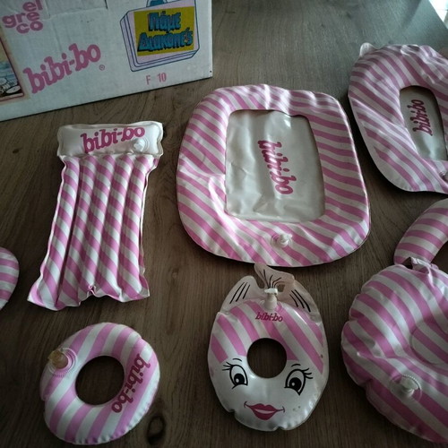 Bibibo beach set like new, 1980s toy by el geco