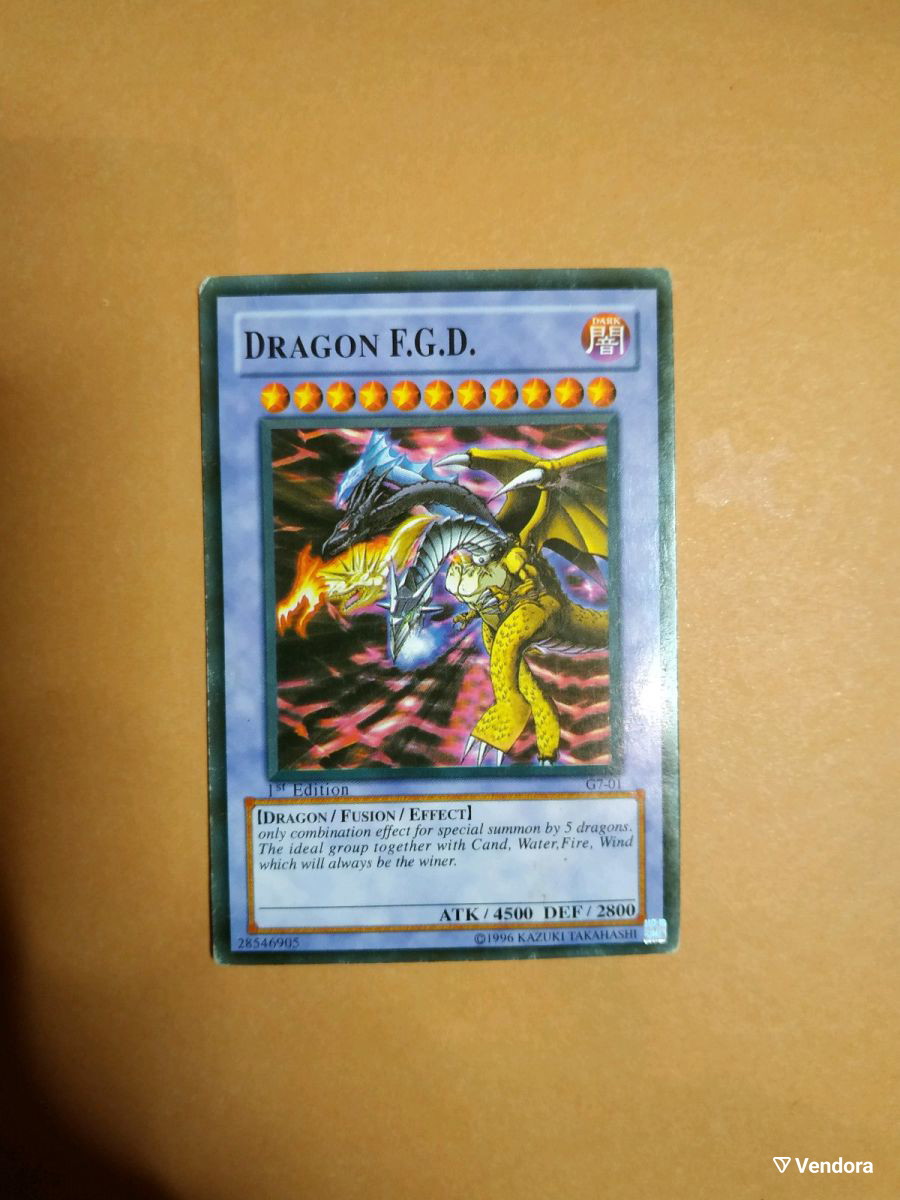 dragon fgd yugioh card Yugioh - G7-01