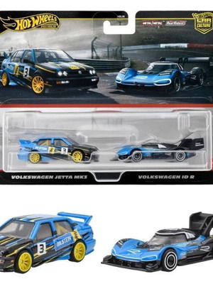 Hot Wheels 2024 Premium Car Culture Real Riders Volkswagen Jetta MK3 & Volkswagen ID R νέο