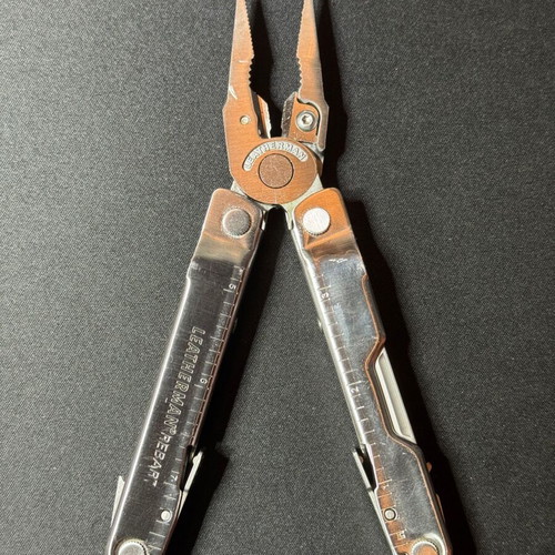 Leatherman Rebar multitool used with sheath