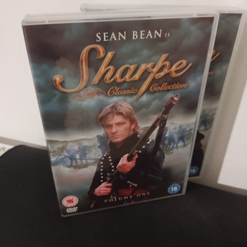Sharpe DVD collection TV series like new without Greek subtitles
