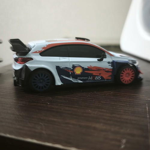Hyundai Mobis Shell WRC remote control car
