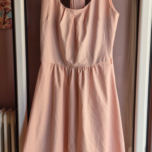 SLN Pink Mini Dress Size 36 Like New