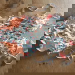  Ολοσωμο μαγιο floral με cut out