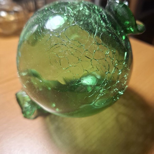 Glass decorative pomegranates like new