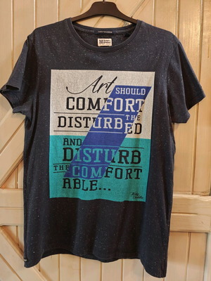 Funky Buddha t-shirt like new, blue, size S