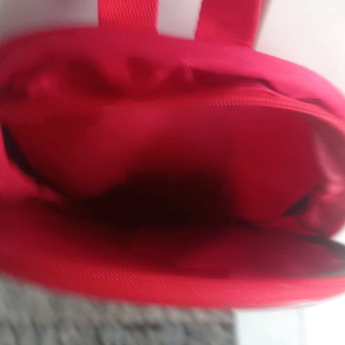 Red backpack new