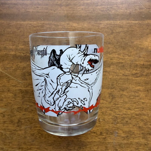 Nutella The Lord of the Rings glass Nazgul The Return of the King like new