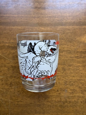 Nutella The Lord of the Rings glass Nazgul The Return of the King like new