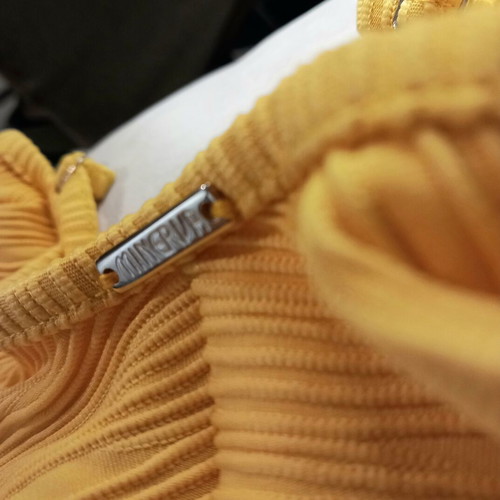 Minerva full-body swimsuit like new, yellow, XL