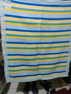 Baby blanket used, good condition, 0.90cm×1cm