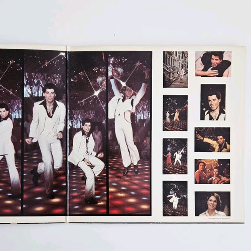 Saturday Night Fever double vinyl record used 1977