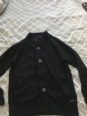 Firetrap knitted cardigan used, size S, black