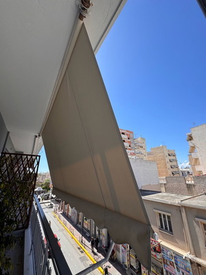 Awning fabric like new with dimensions 3.70x2.20 m