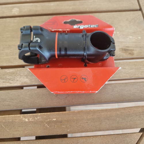 Ergotec Ray stem, 35mm diameter, 90mm length, -7° angle