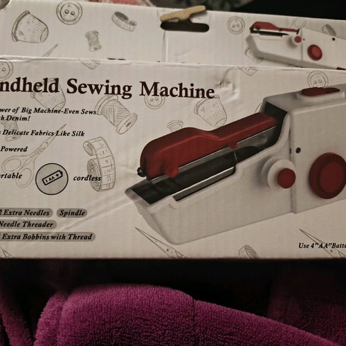 Handheld sewing machine new in box