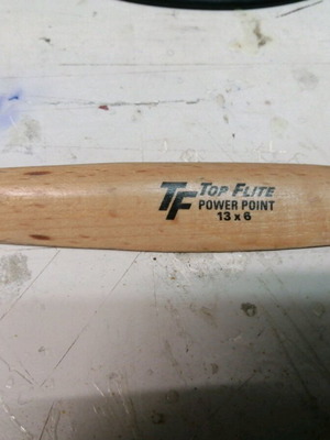 Top Flite Power Point 13x6 propeller new for aeromodelling