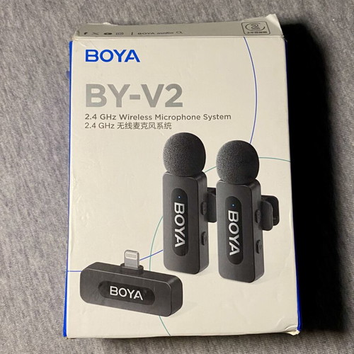 Boya BY-V2 Lightning microphone like new