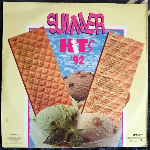 Summer Hits '92 LP like new, pop