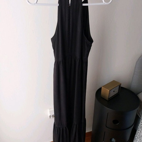 Maxi summer dress like new, black, size XXS