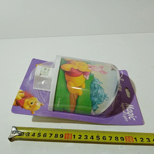 Disney Winnie the Pooh Magic Night Light new, European 230V-50Hz
