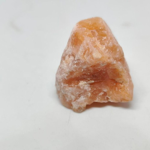 Orange Calcite natural raw mineral 12g like new