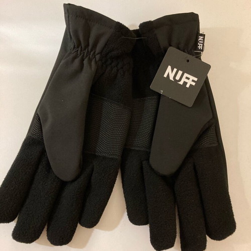 Nuff men's gloves black new, size L