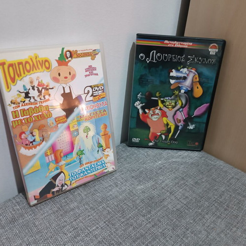 Children's DVDs new, dubbed cartoons