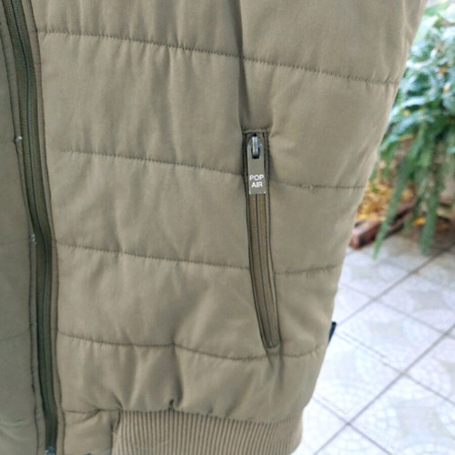 Pop-Air sleeveless vest khaki Medium like new