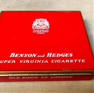 Πωλείται Συλλεκτικη Ταμπακιερα BENSON AND HEDGES ENGLAND Vintage δεκαετιας 1990 ΑΓΓΛΙΑ