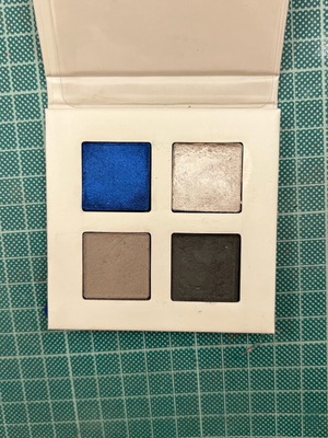 Korres Eyeshadow palette 02 Smokey sea used