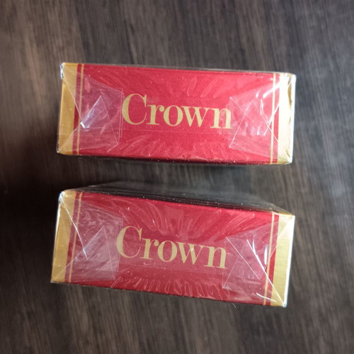 Crown collectible cigarette packs sealed, lot of 2, new