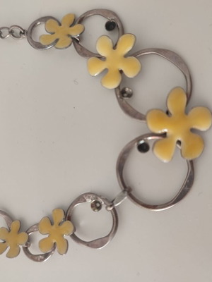 Pilgrim bracelet used, yellow