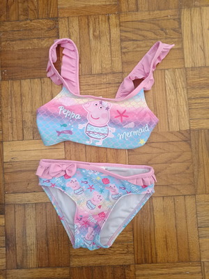 Peppa swimsuit for 2 years old, used