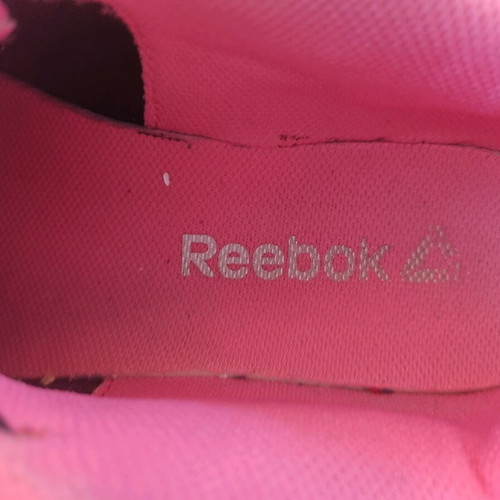 Reebok sneakers used, black-pink, size 38