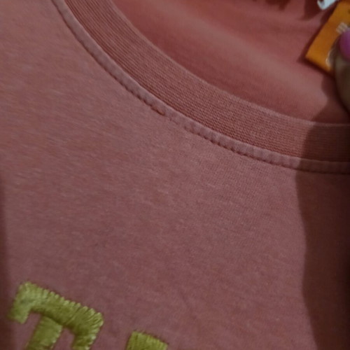 Superdry cotton t-shirt XXL pink new with yellow prints