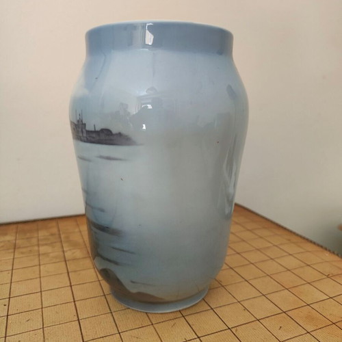 Royal Copenhagen vase #4576 The Little Mermaid Langelinie