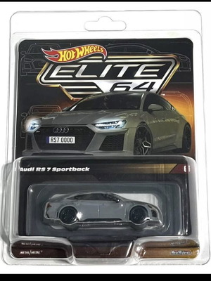 Hot Wheels Elite 64 Audi RS 7 Sportback γκρι καινούργιο