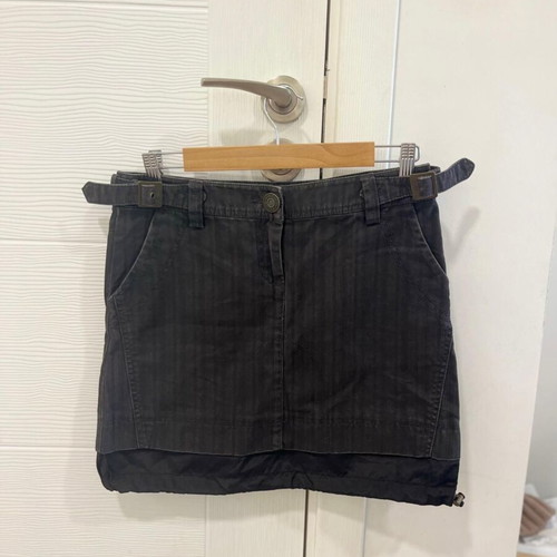 Max & Co Mini Denim Skirt with Belt Detail used, size US4 GB6