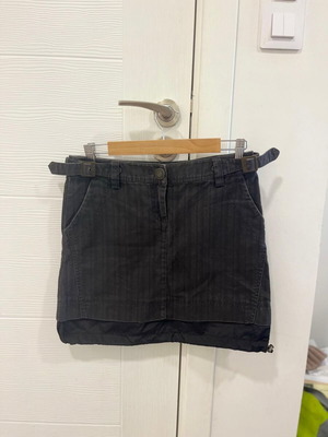 Max & Co Mini Denim Skirt with Belt Detail used, size US4 GB6