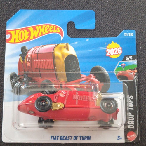 Fiat Beast Of Turin Hot Wheels toy car